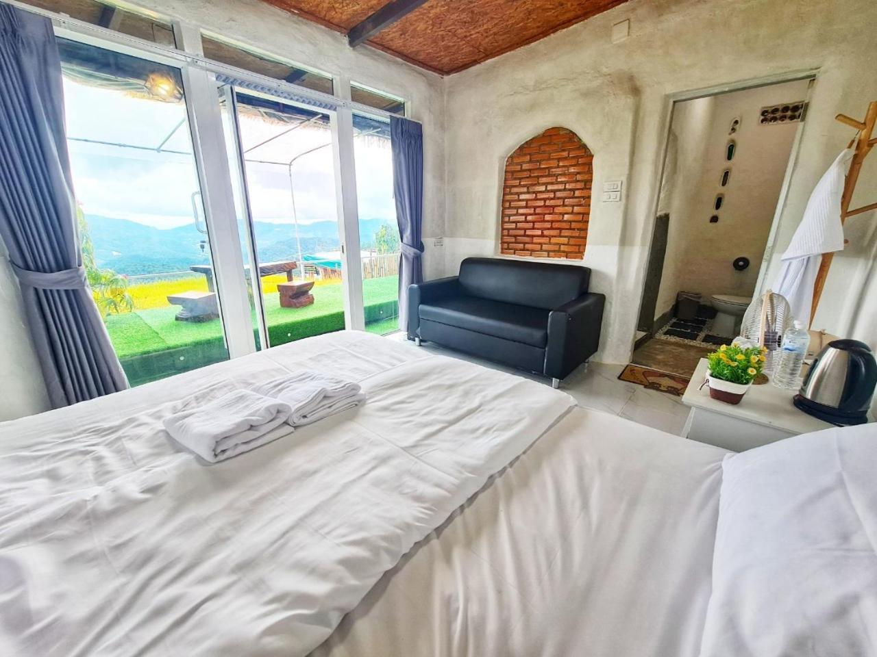 แสงเหนือแคมป์ปิ้งม่อนแจ่ม Hotel Ban Mae Raem Luaran gambar
